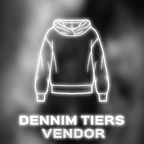 Dennim Tear Hoodie Vendor *PASSING*